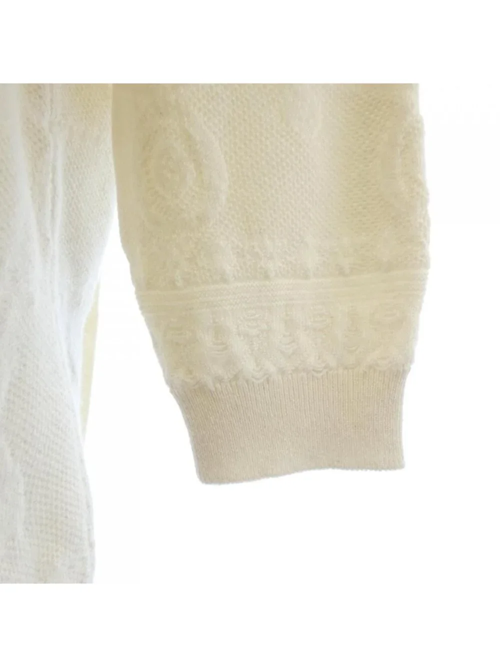 Chanel Knit Sweater Beige